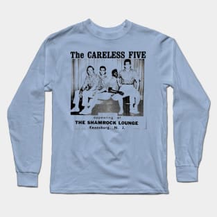 60’s band newspaper Long Sleeve T-Shirt